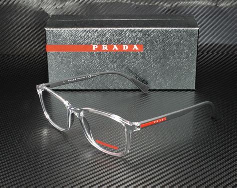 prada linea rossa sunglasses clear plastic frame ebay|Prada linea rossa sunglasses sale.